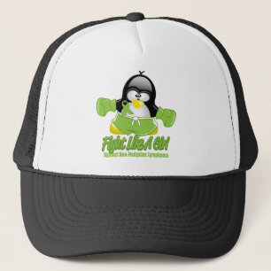 Boné Não pinguim de combate do linfoma de Hodgkin
