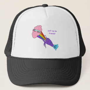 Boné Não podemos ser amigos, peixes de terra e chapéu
