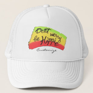 Boné Não se preocupe em ser Hippie Thunder_Cove