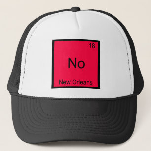 Boné Não - Símbolo do Elemento Químico de Nova Orleans