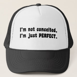 Boné Não sou convencido, sou apenas perfeito