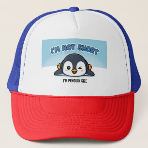 Boné Não sou pequeno, sou do tamanho do pinguim   Bonit