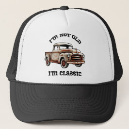 Boné NÃO SOU VELHO SOU CLÁSSICO fera de caminhonete enf