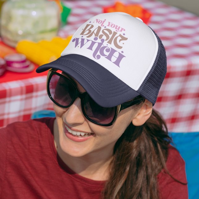 Boné Não Sua Bruxa Básica Estranhava Halloween (Criador carregado)