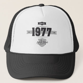 Boné Nascer em 1977 (Dark&Lightgrey)