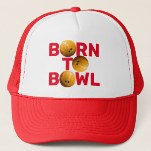 Boné Nascer Para A Diversão De Boliches De Bowler