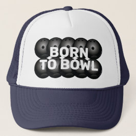 Boné Nascer Para A Liga De Boliches De Bowl