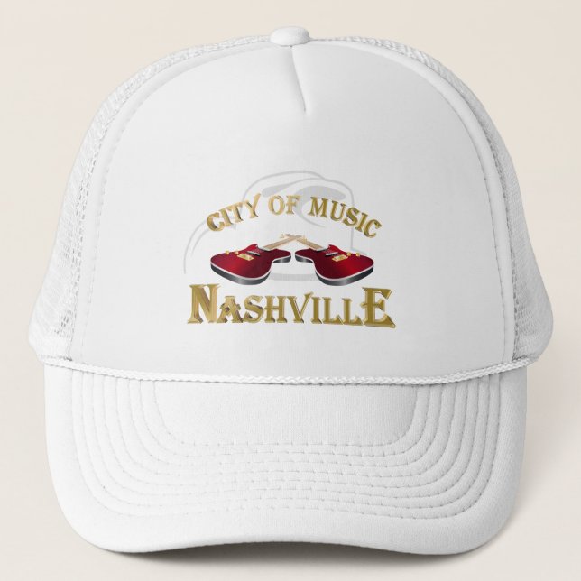 Boné Nashville. Cidade da música (Frente)
