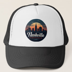 Boné Nashville Tennessee retro Skyline