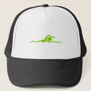 Boné Natação - Verde marciano