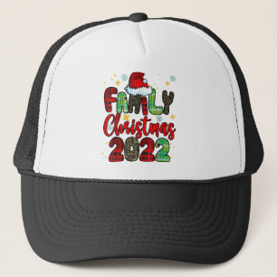 Boné Natal da família 2022 Papais noeis engraçados da f
