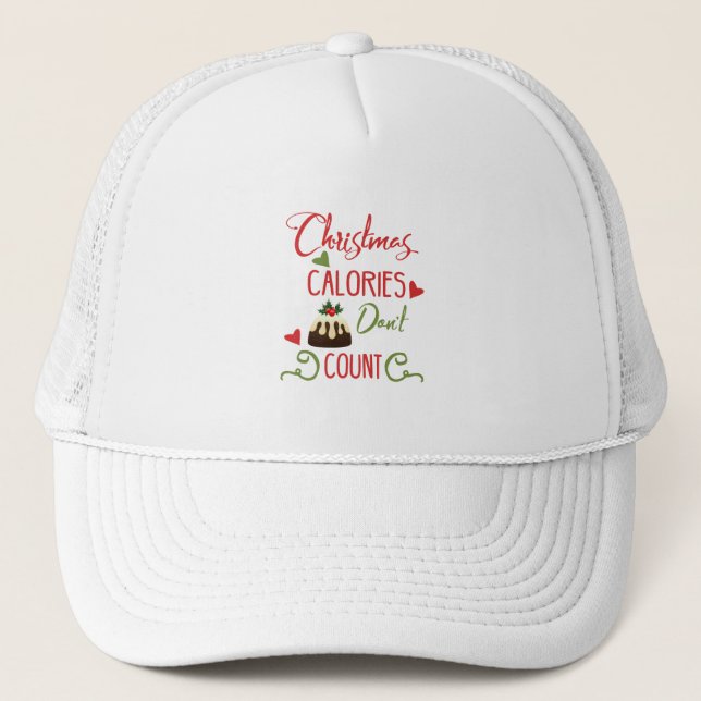 Boné Natal da Typografia Divertida (Frente)