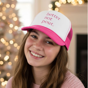 Boné Natal Divertido Melhor Não Fazer Careta Simples Fo
