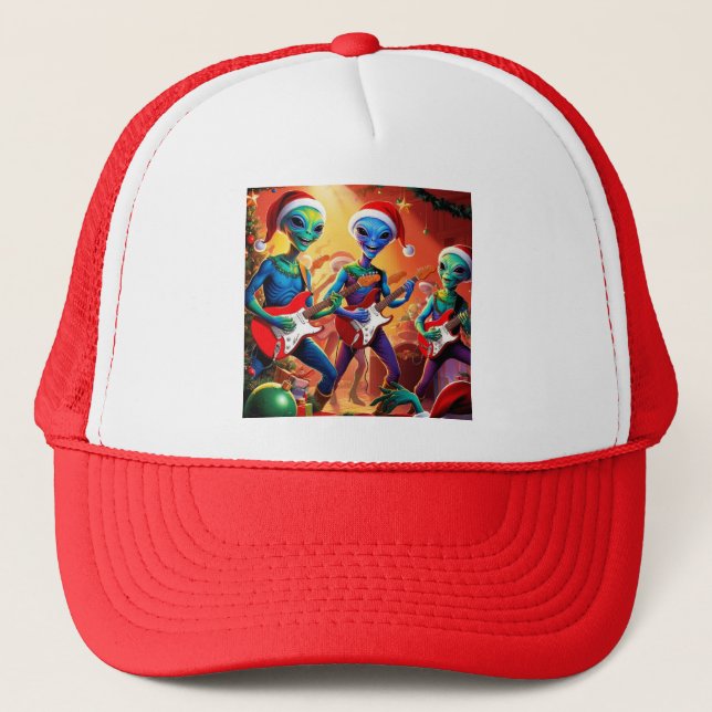 Boné natal do duro alienígena (Frente)