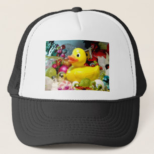 Boné Natal Ducky mim
