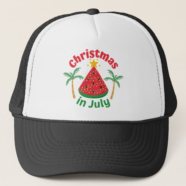 BONÉ NATAL EM JULHO (Frente)