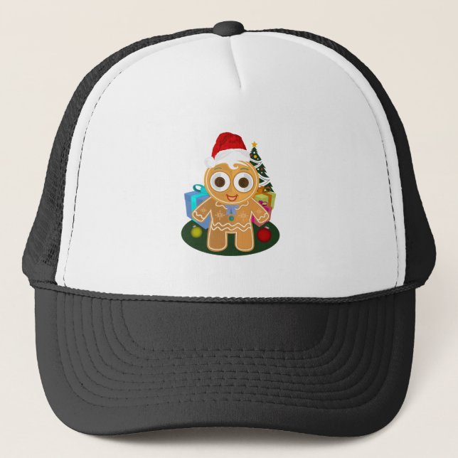 Boné Natal - Ginger Bread Man (Frente)