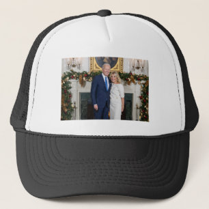 Boné Natal na Casa Branca Presidente Joe Biden Foto
