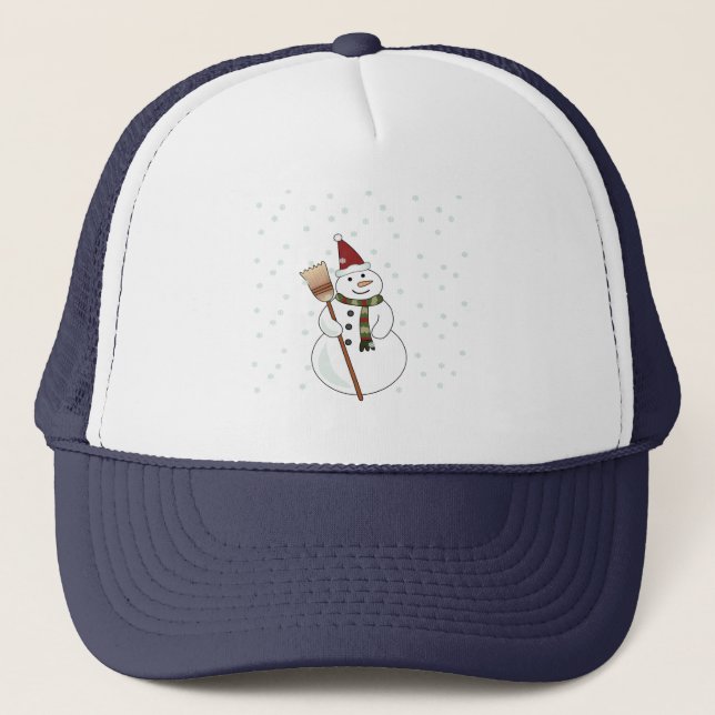 Boné Natal Snowman Hat (Frente)