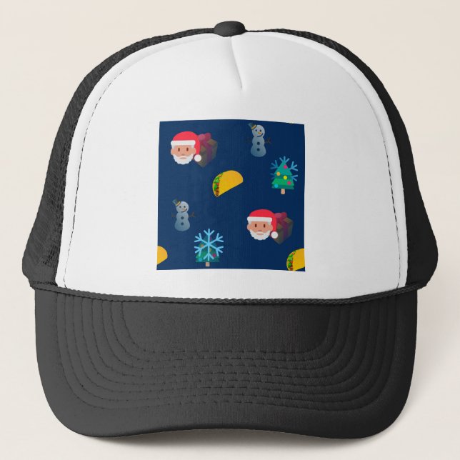 Boné natal taco emoji (Frente)
