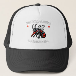 Boné National Bird of Manitoba Funny Mosquito Hat