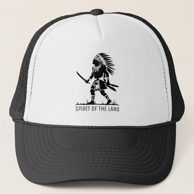 Boné Native American Warrior Hat (Frente)