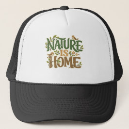 Boné Nature É Casa Eco Chapéu de Amante da Natureza