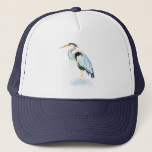 Boné Natureza selvagem das aves de Excelente azul-héron