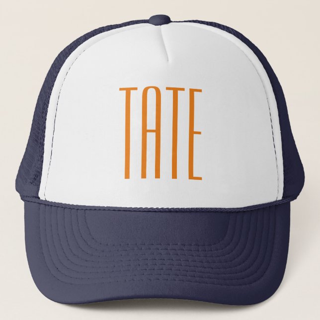 Boné Navy blue and white trucker hat  (Frente)