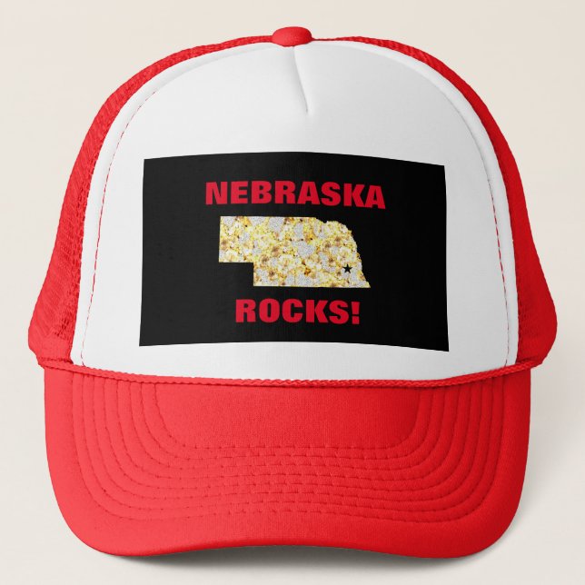 BONÉ NEBRASKA ROCKS (Frente)
