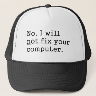 Boné Nenhum eu nenhum reparo seu presente da tecnologia
