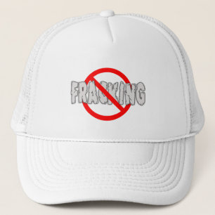 Boné NENHUM FRACKING! Extremidade Fracking
