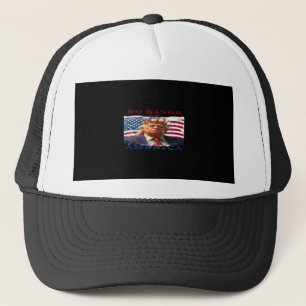 Boné Nenhum Rei na América Design Criativo Anti-Trump