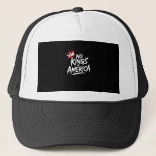 Boné Nenhum Rei na América Estilo Vintage Anti-Monarqui