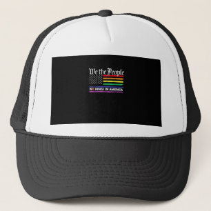 Boné Nenhum Rei Na América Nós O Povo Design Criativo