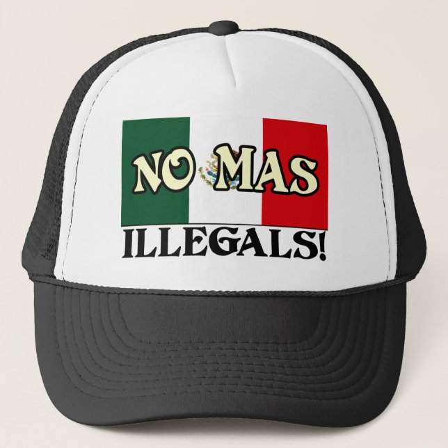 Boné Nenhuns Illegals do Mas (Frente)