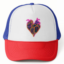 Neon Anatomical Heart Hoodie | Botânica Artística