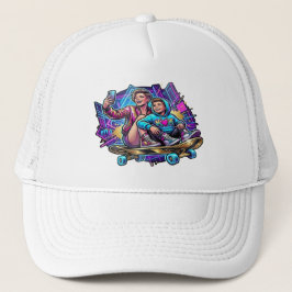 Boné Neon Mom & Son Streetwear: Graphic Hat