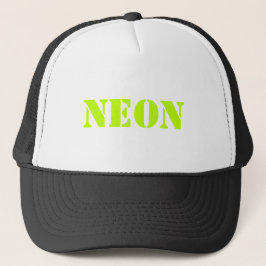Boné "neon" personalize TEXT & COLOR - que