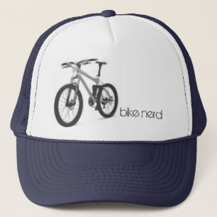 Boné Nerd da bicicleta