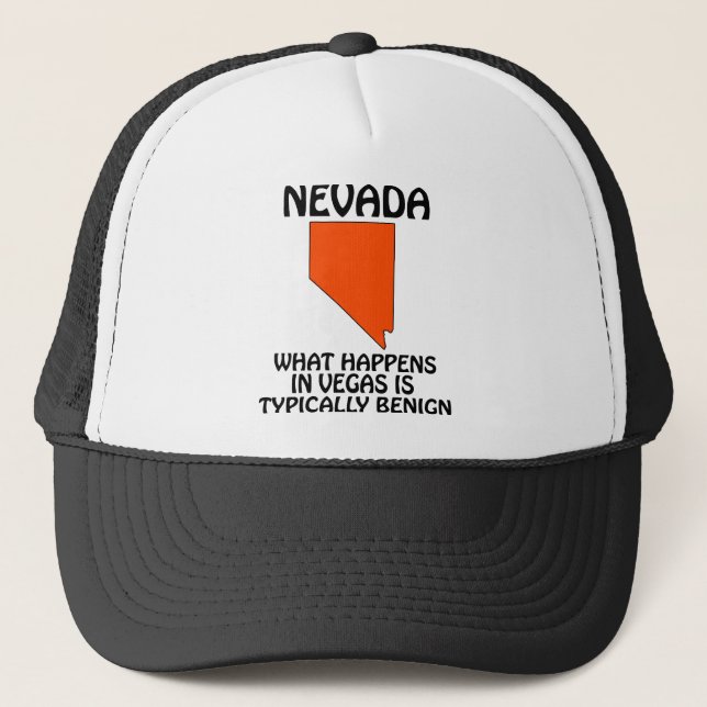 Boné Nevada - O que acontece em Vegas é tipicamente ben (Frente)