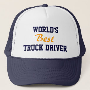 Boné New! World's best truck driver cap