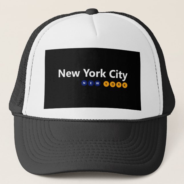 Boné New York City, New York Trucker Hat (Frente)