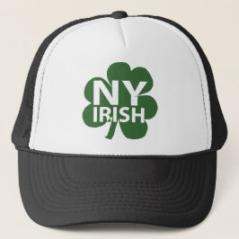 Boné New York Irish Shamrock Trucker Hat