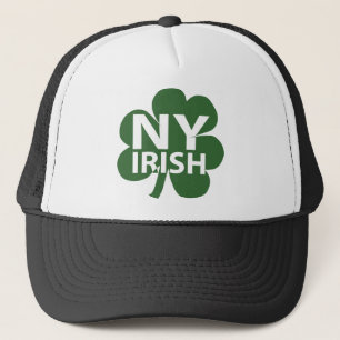 Boné New York Irish Shamrock Trucker Hat