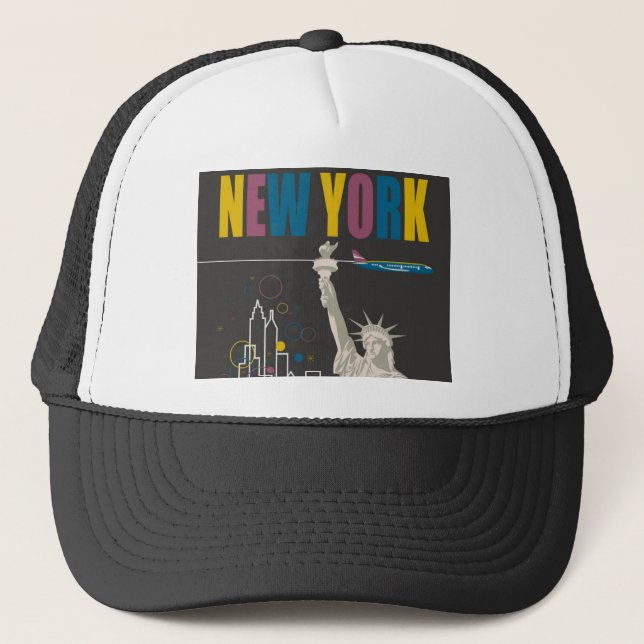 Boné New York Trucker Hat (Frente)