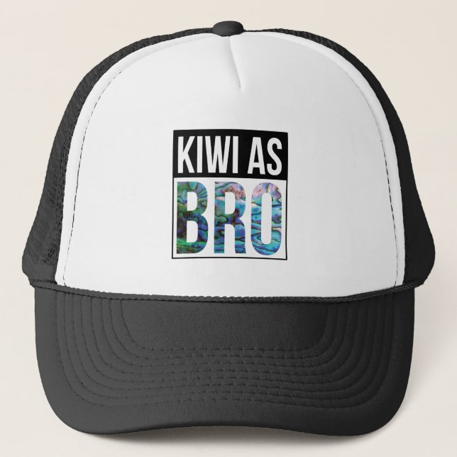BONÉ NEW ZEALAND PAUA KIWI AS BRO (Frente)
