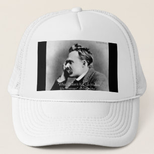 Boné Nietzsche "Não Matar U" Citando presentes e Camise