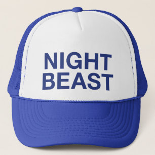 Boné NIGHT BEAST Slogan Hit