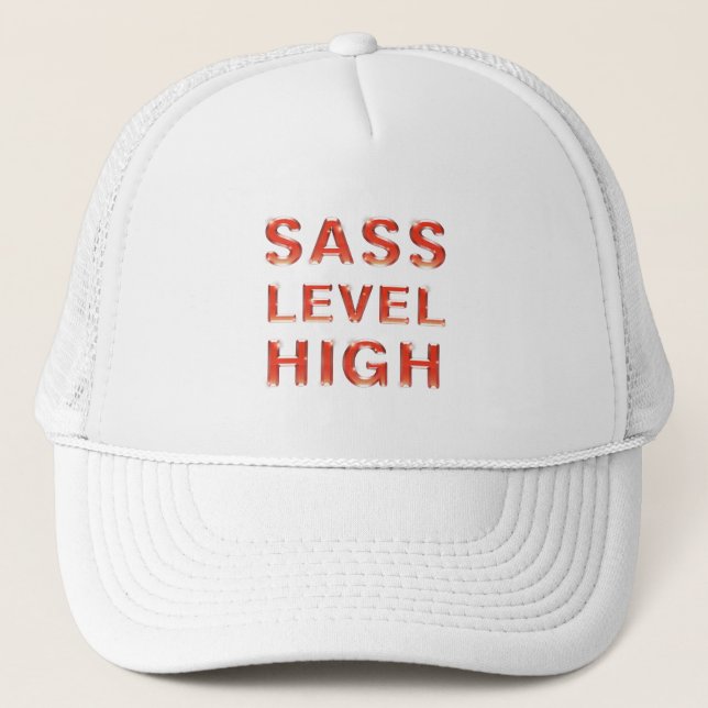 Boné Nível de Sass Alto TEE (Frente)